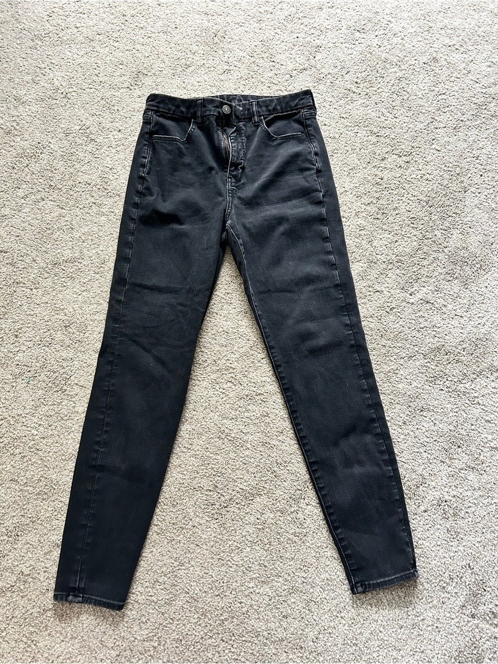 American Eagle Outfitters Black High-Rise Dream Jean